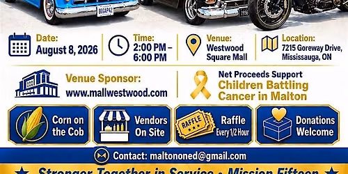 Malton One Destiny Lions Club 3rd Annual Fundraiser Auto Show
