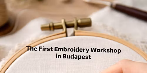 Embroidery workshop
