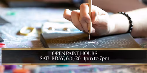 OPEN PAINT HOURS - JUNE  2026