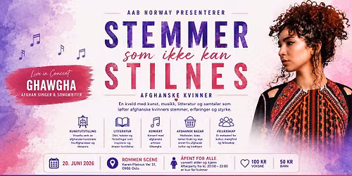 Stemmer som ikke kan stilnes \u2013 Afghanske kvinner