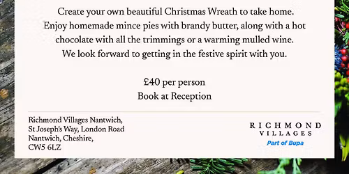 Christmas Wreath Making Workshop