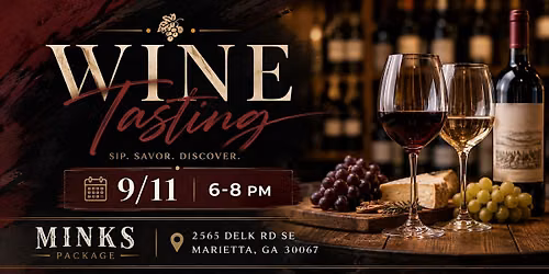 MARBLE WINES TASTING @ MINKS PACKAGE