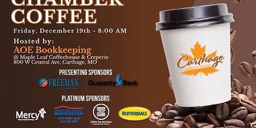 Chamber Coffee-AOE Bookkeeping