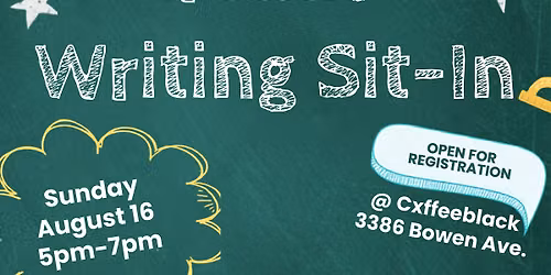 Creative Writing Sit-In: Character Development