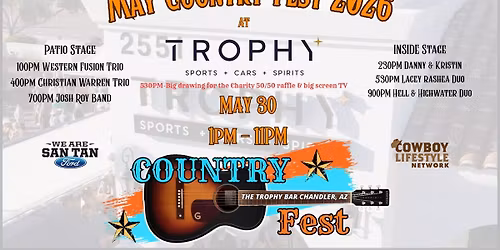 Trophy Bar - May Country Fest