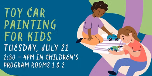 Toy Car Painting for Kids