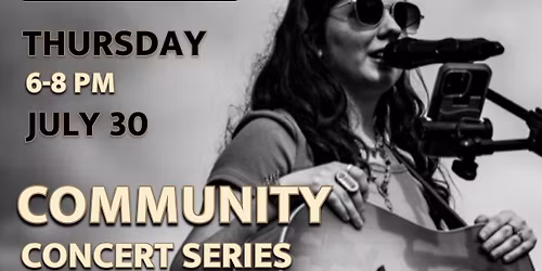 Savanah Benz LIVE at Community Concert Series (at the Bismarck Depot)