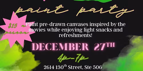 Wicked Paint Party \ud83d\udc9a\ud83e\ude77\ud83e\ude84