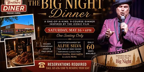 The BIG Night Dinner at Jersey Brothers Diner