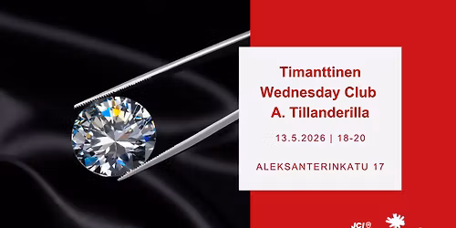 Timanttinen Wednesday Club A. Tillanderilla \u2013 Kev\u00e4\u00e4n korun\u00e4yttely
