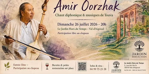 Amir Oorzhak \u2014 Chant diphonique & musiques de Touva