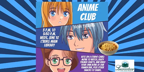 Anime Club: Studio Ghibli Party
