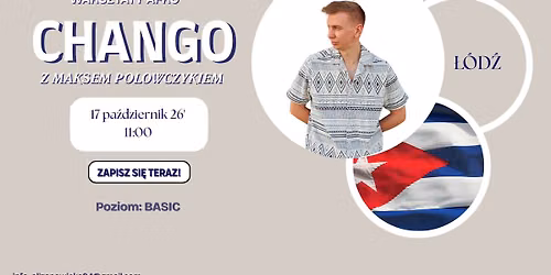 WARSZTATY AFRO:CHANGO z Maksem Polowczykiem|| 17pa\u017adziernik26'|\u0141\u00d3D\u0179|11:00