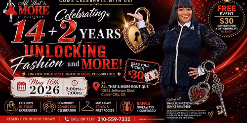 \u2728 Come celebrate with us\u2014we\u2019re making history in Culver City!