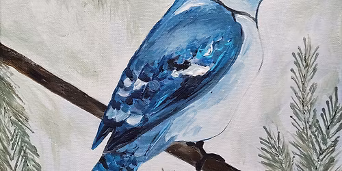 Blue Jay Paint & Sip