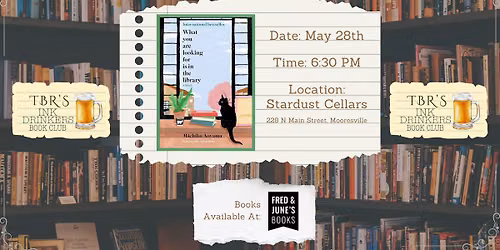 TBR's Ink Drinker's Book Club at Stardust Cellars