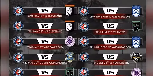 Buffalo Stallions VS Cleveland NPSL Home Opener