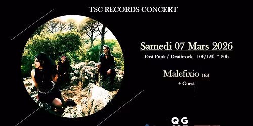 Malefixio + guest + DJ set au QG103 OBERKAMPF \/\/ 07 mars 2026