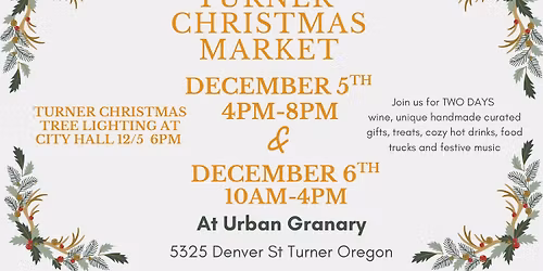 Turner Christmas Market