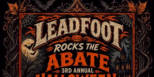 LEADFOOT plays the ABATE HALLOWEEN BASH 