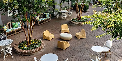 Fall in the Secret Garden at The Kimpton Brice