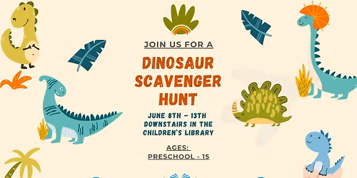 Dinosaur Scavenger Hunt