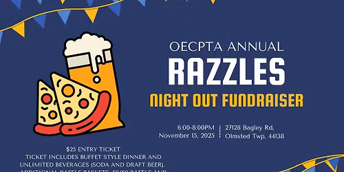 OECPTA Annual Razzles Night Out Fundraiser