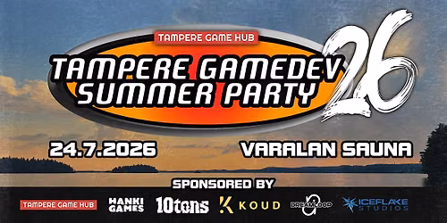 Tampere Gamedev Summer Party 2026