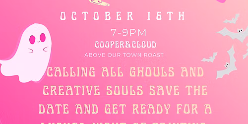 Ghoul's night out Sip & Paint