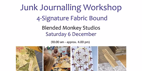 Fabric Bound Junk Journal Workshop
