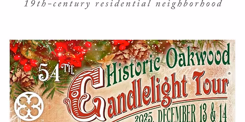 Historic Oakwood Candlelight Tour