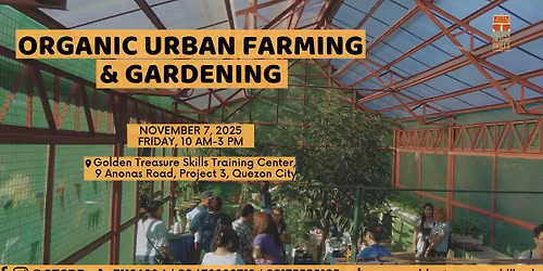 Organic Urban Farming and Gardening Seminar Set