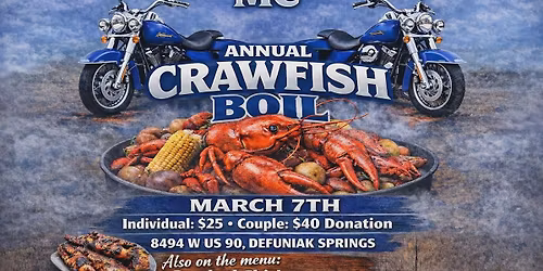 FLY-IN WHEELS MC CRAWFISH BOIL