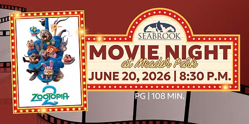 Movie Night @ Meador Park | Zootopia 2