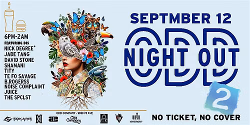 ODD NIGHT OUT: The Season Closer
