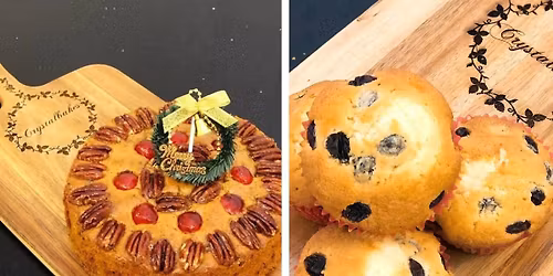 Rum Fruit Cake & Rum Raisins Cupcakes