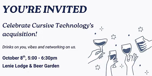 Cursive Technology Celebration
