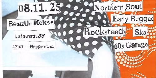 Mods &Kekse 6T'club \/ Konzert mit The Naggs anschlie\u00dfend Party: Northern Soul, Ska, Garage ....