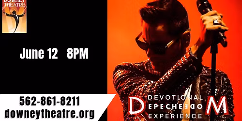 Downey Theatre Presents: Devotional- The Depeche Mode Experience