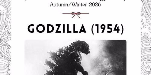 World Cinema Club Norwich Presents Godzilla