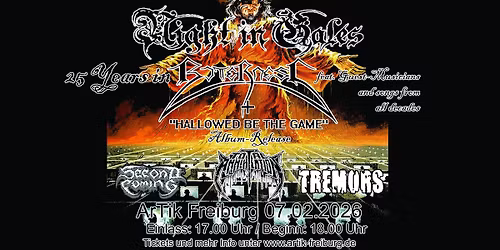 25 Years in Bitterness w\/ Night in Gales, Total Annihilation, Tremors + Second Coming