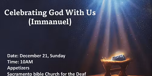 Celebrating God With Us (Immanuel)