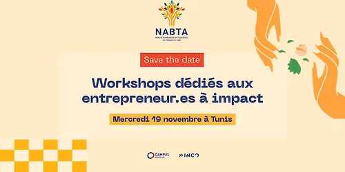 WORKSHOPS GRATUITS - Entrepreneuriat \u00e0 impact