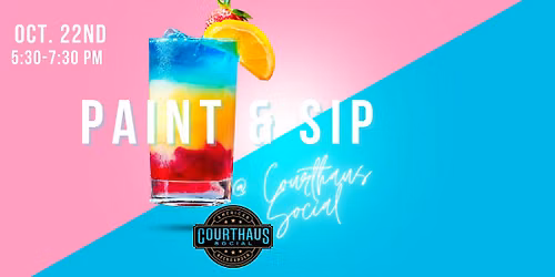 Paint and Sip @ Court Haus Social