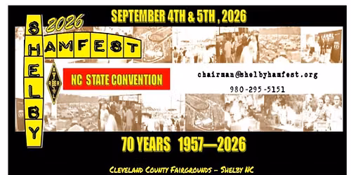 Shelby Hamfest 2026 - Shelby, NC 