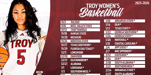 Troy Trojans at Kansas State Wildcats Womens Basketball