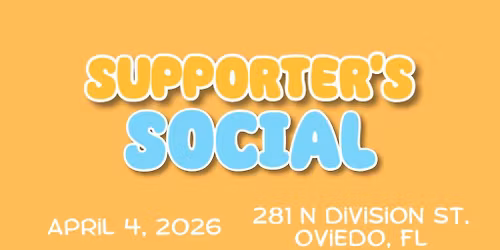Supporter's Social: A Backer Exclusive Event