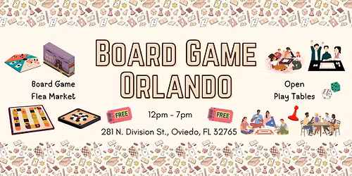 Board Game Florida: Backer Exclusive Potluck