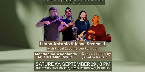 Lucas Antonio & Jesse Stremski + Mendo Music Camp Revue