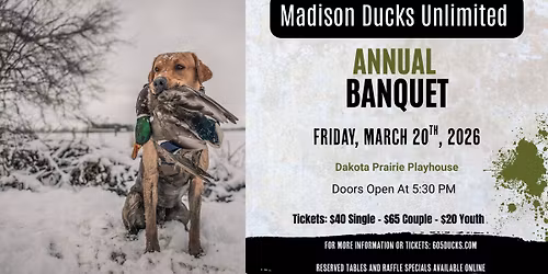 Madison Ducks Unlimited Dinner